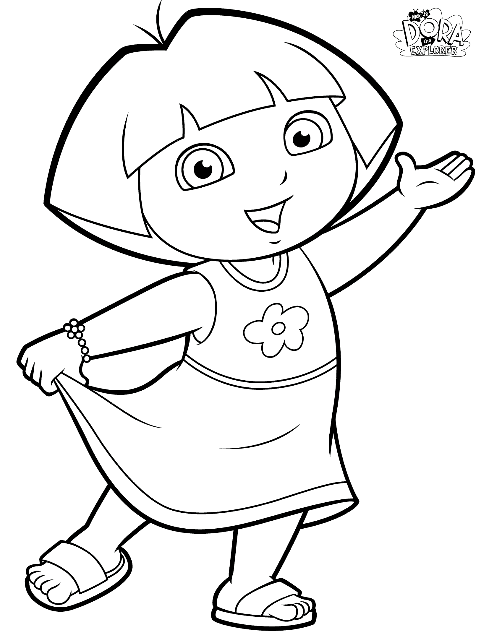 doras backpack coloring pages - photo #20