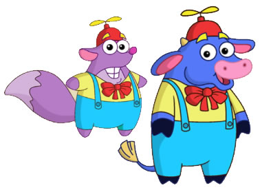 dora's friends benny and tico