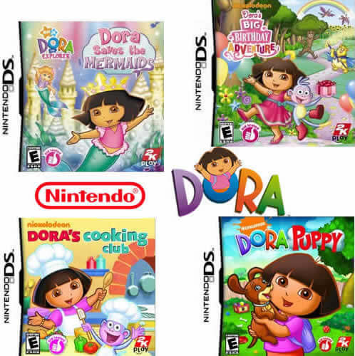 dora games for nintendo ds