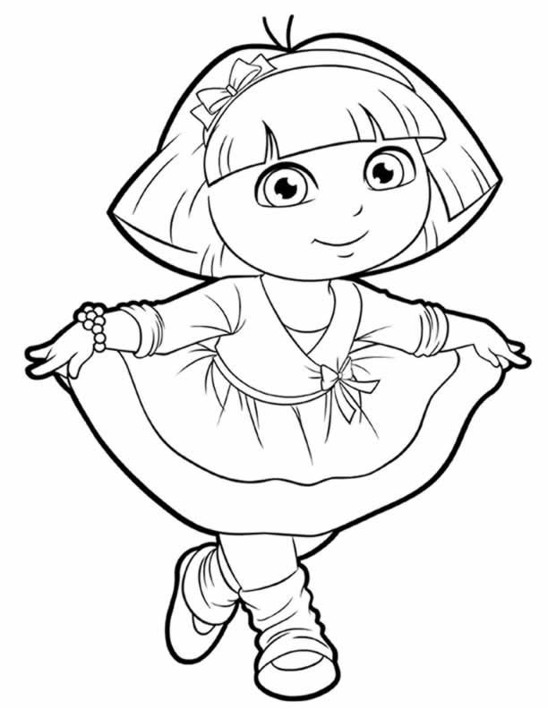 Pictures To Color Of Dora And Diego 16