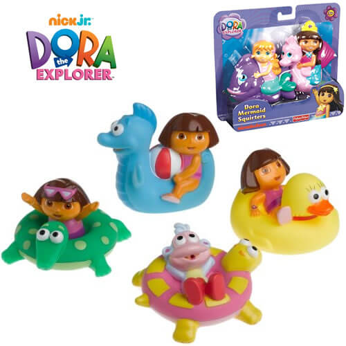 dora bath toys